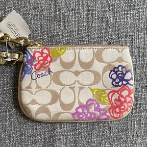 NWT Coach wristlet